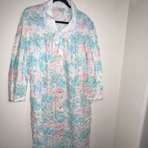 Ashley Ames vintage floral nightgown medium nwt